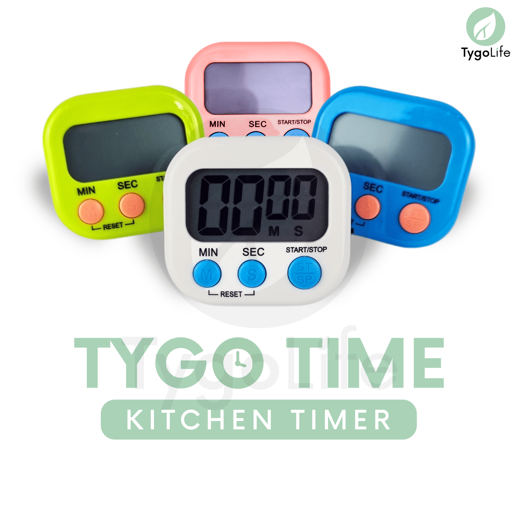 TYGO TIME DIGITAL KITCHEN TIMER DAPUR ALARM